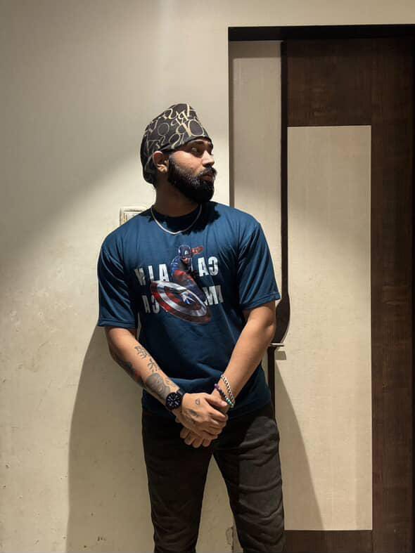 Captain America Oversized Tee