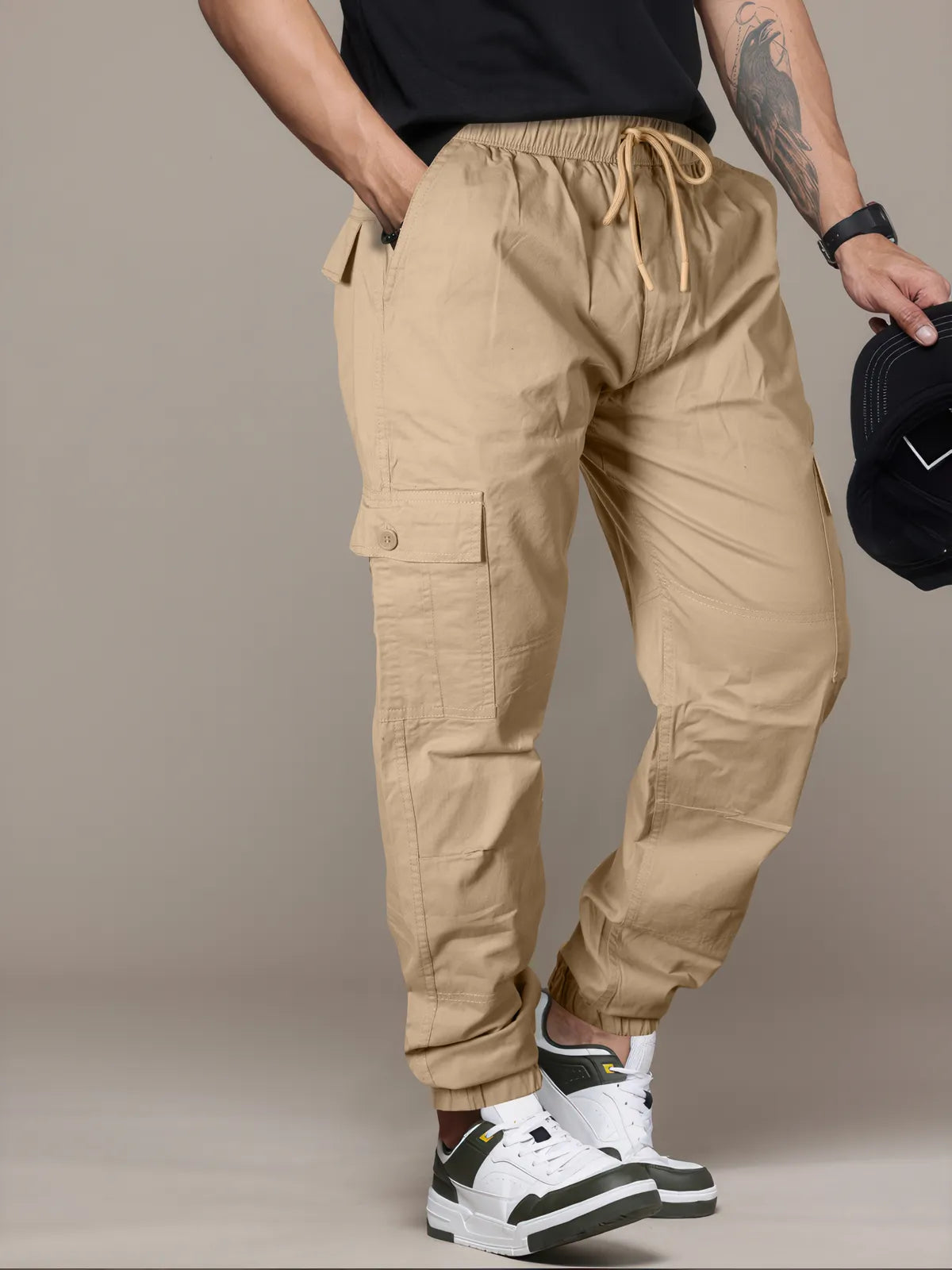 Cotton Cargo Pants