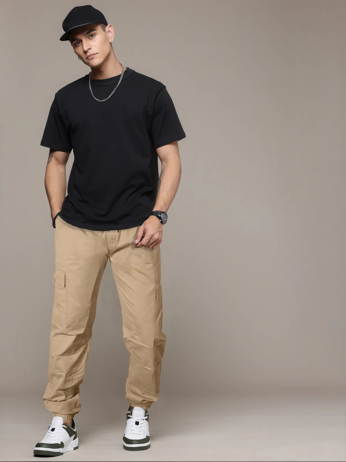 Cotton Cargo Pants