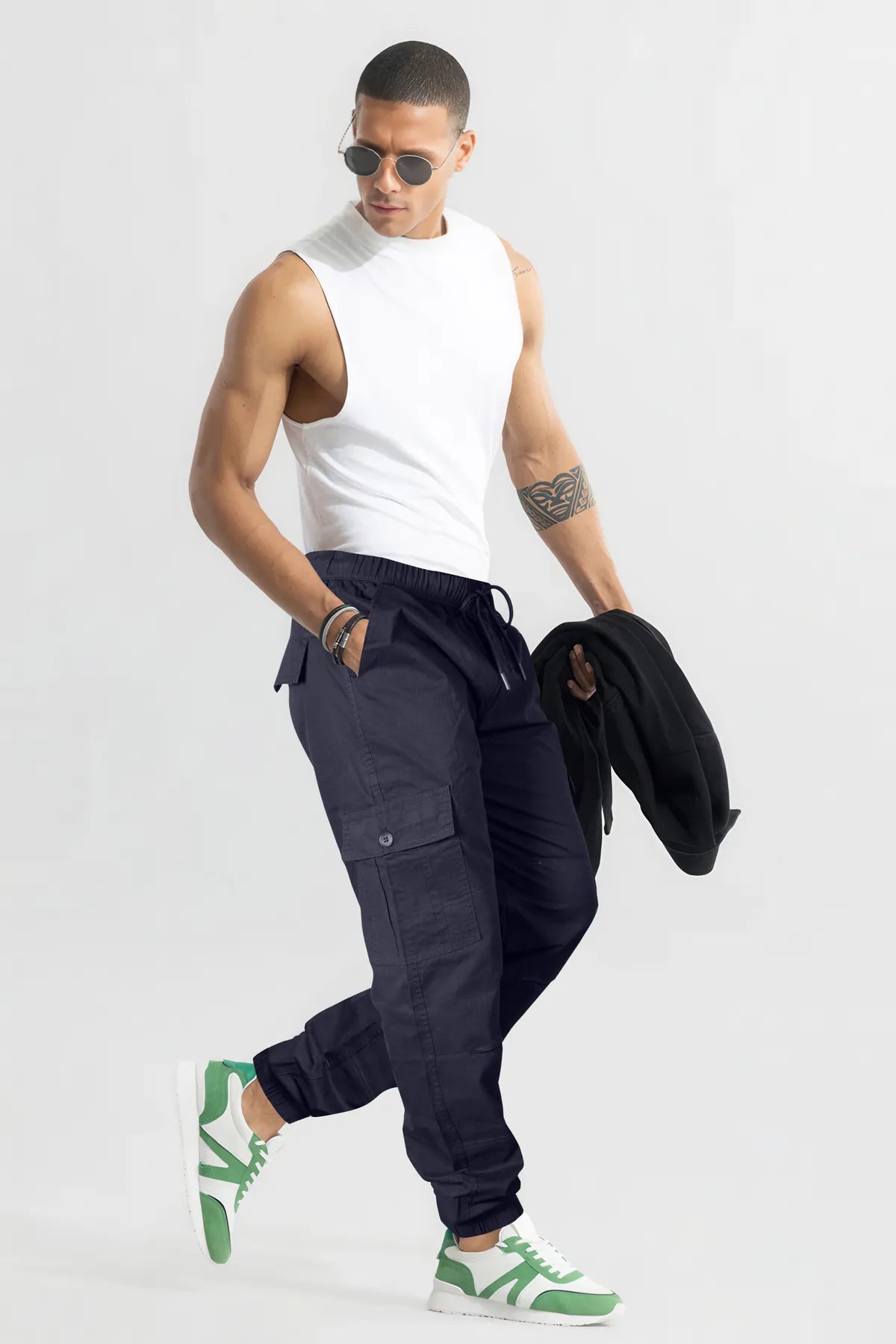 Cotton Cargo Pants